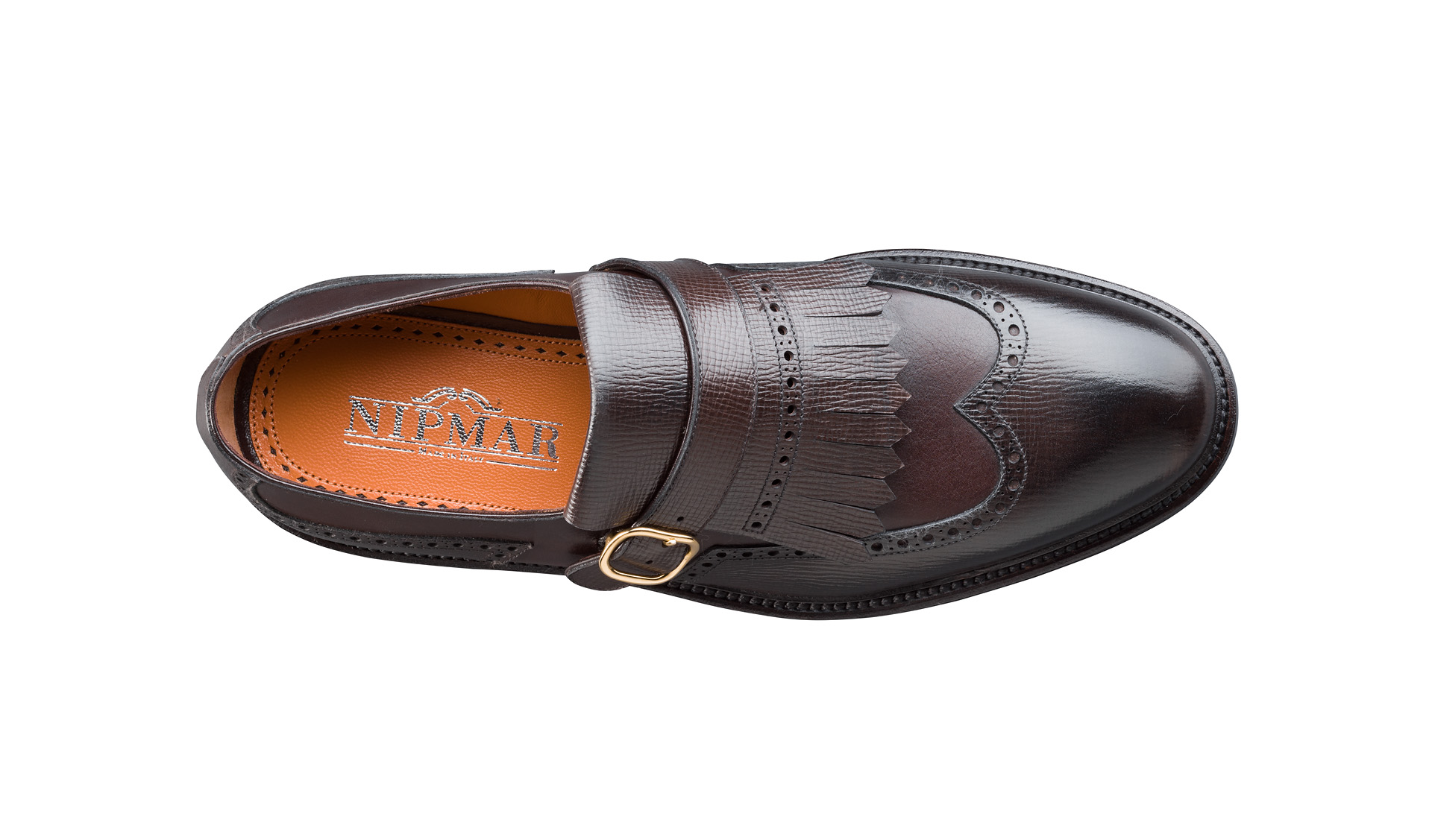 Fringe Tab Buckle Shoes