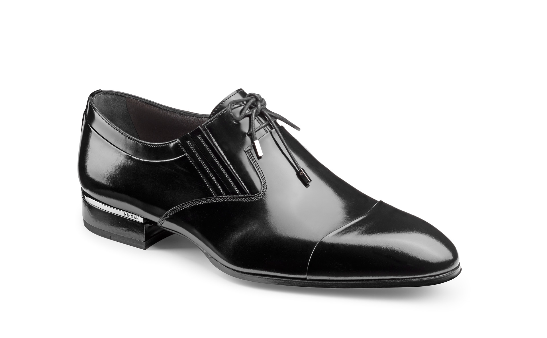 Hi-shine Calfskin Lace-ups